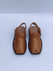 Mustard Captan Peshawari Chappal – Handcrafted Comfort & Style